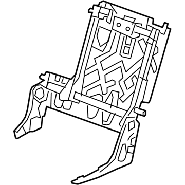 GM 84868973 Recliner Assembly, R/Seat