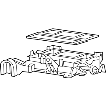 GM 88972880 Case,A/C Evaporator