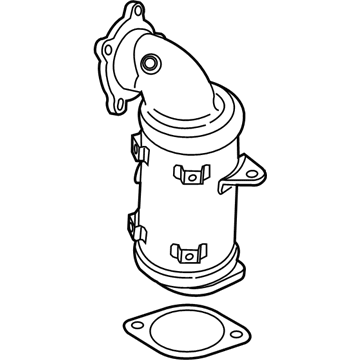 GM 12674787 Warm Up 3Way Catalytic Convertor Assembly