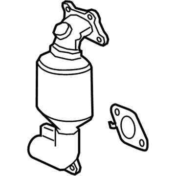 GM 84462801 3Way Catalytic Convertor Assembly (W/Exhaust Pipe)