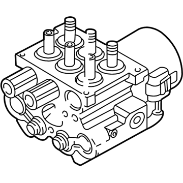 Chevrolet K1500 ABS Control Module - 12389539