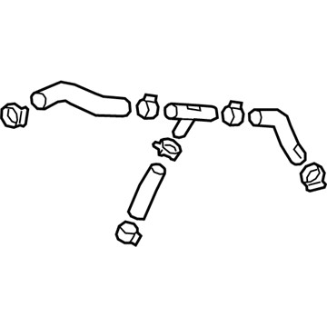 2021 GMC Sierra Oil Cooler Hose - 12701099