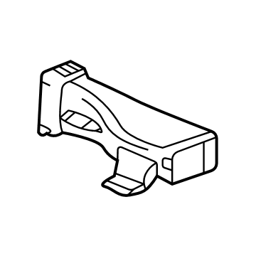 GM 85157713 DUCT ASM-F/FLR CNSL RR AIR