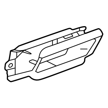 GM 87814297 ADAPTER ASM-HTR & A/C EVPR & BLO MDL