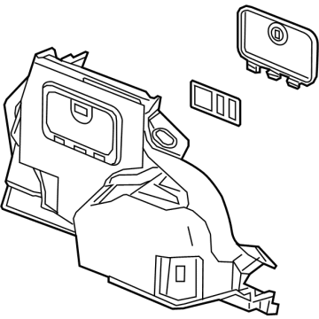 GM 84782943 Trim Assembly, R/Cmpt Si *Black