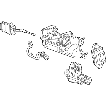 2023 Chevrolet Corvette Door Lock Actuator - 86782303