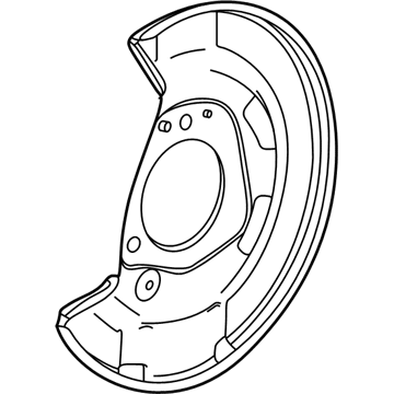 2019 Chevrolet Volt Brake Backing Plate - 13362307