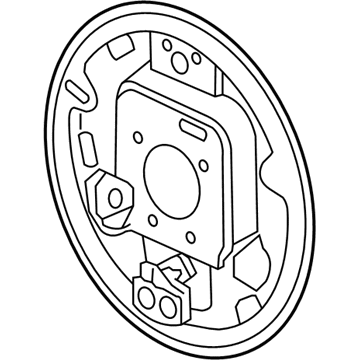 GM 42550407 Plate, Rear Brake Backing