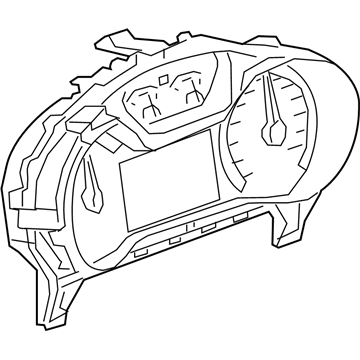 Chevrolet Cruze Speedometer - 39082370