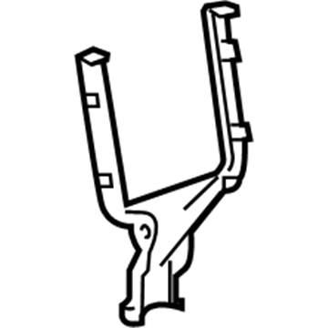 GM 84020310 Bracket, Wireless Charging Sys Mdl *Jet Black