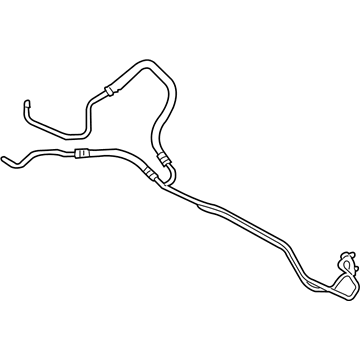 2010 Cadillac CTS Cooling Hose - 20977541