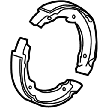 GM Brake Shoe - 15240815