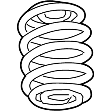 Chevrolet Cruze Coil Springs - 13366705