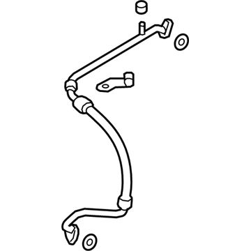 GM 19318254 HOSE ASM,A/C CMPR