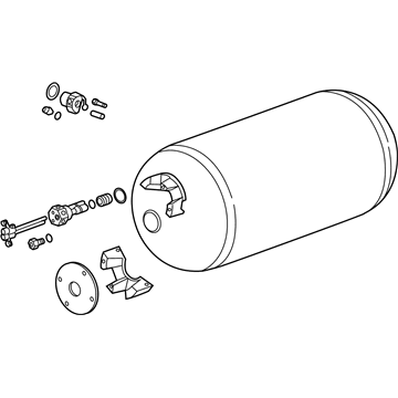 GM 22990929 Tank Assembly, Cng