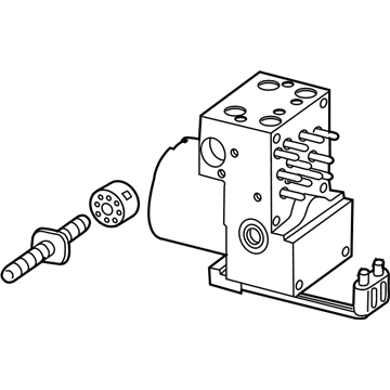 GM 19416837 VALVE ASM,BRK PRESS MOD (W/ ELEK BRK & TRACT CONT MDL)