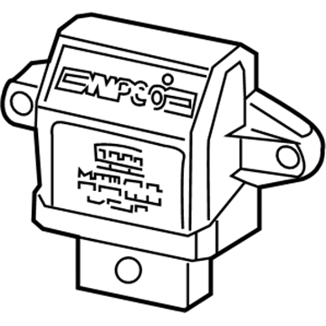 GMC Sierra Fuel Pump Driver Module - 13540026