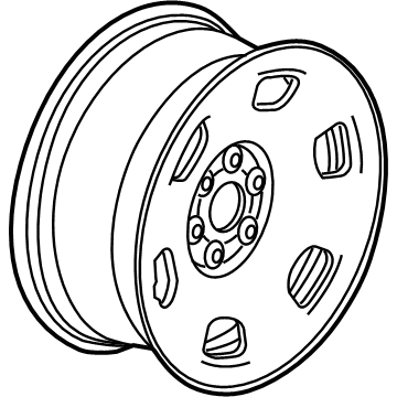 GM 84542606 Wheel Rim, Frt & Rr