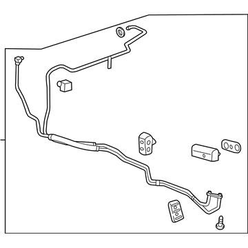 2020 Cadillac CT6 Cooling Hose - 84290075