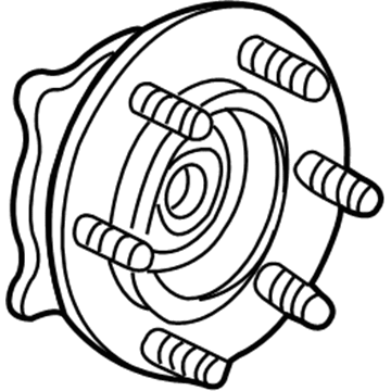 2003 Chevrolet Suburban Wheel Bearing - 19419502