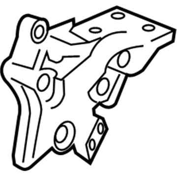 Chevrolet Cruze Engine Mount Bracket - 55568811