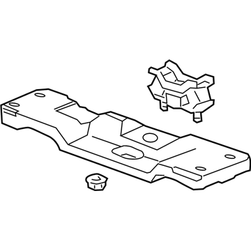 Cadillac CTS Motor And Transmission Mount - 20858540