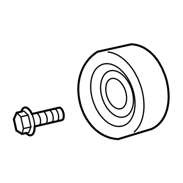 GM 12695659 Pulley Assembly, Belt Idler