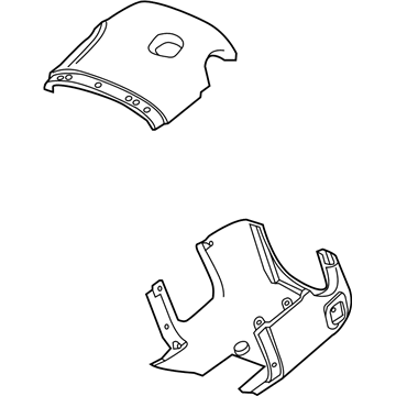 GM 84637994 Shroud Assembly, Strg Col *Jet Black