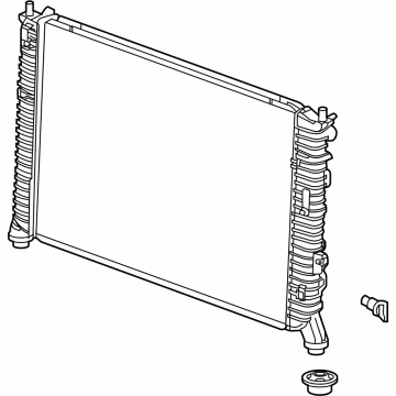 Chevrolet Radiator - 84889155