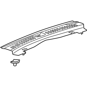 GM 39023815 Molding Assembly, Lift Gate Sill Garnish *Shale