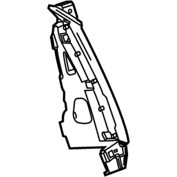 GM 84103642 Applique Assembly, Instrument Panel Lower Center Trim Plate