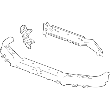 GM 25864308 Bar,Front End Upper Tie