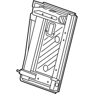 GM 13263582 Panel Assembly, Rear Seat Back Cushion