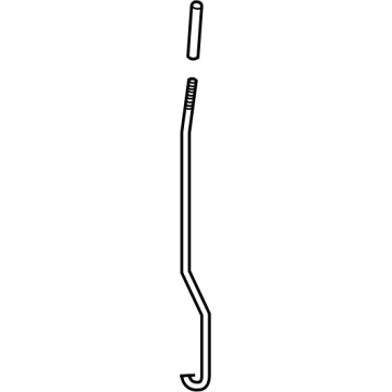 GM 84178781 Knob Assembly, Rear Side Door Locking Rod