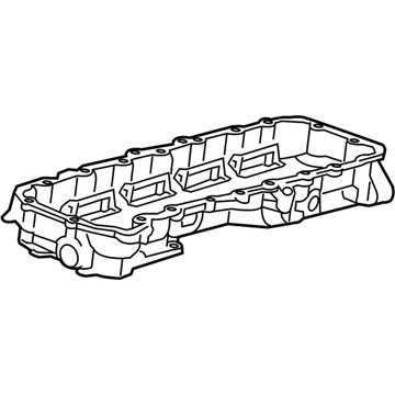 2019 GMC Sierra Oil Pan - 12692968