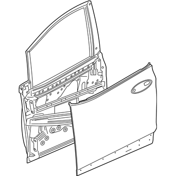 GM 42613079 Door Assembly, Front Si