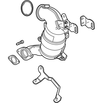 2024 Buick Encore GX Catalytic Converter - 25204398