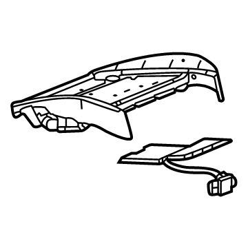 Cadillac CT4 Occupant Detection Sensor - 86825886