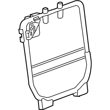 GM 23147058 Frame Assembly, Rear Seat Back