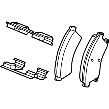 GM 42570931 Pad Kit, Front Disc Brake