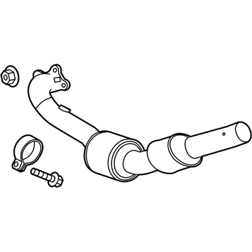 2014 Chevrolet Camaro Catalytic Converter - 19418947