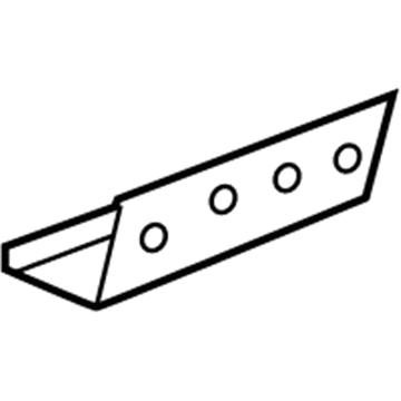 GM 23228966 Rail, Underbody Rear Side