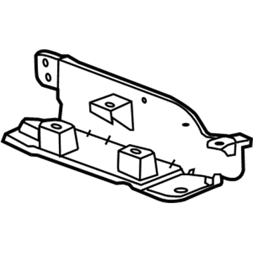 GM 22941830 Bracket, Quarter Inner Rear Trim Finish Panel Lower *Block Only