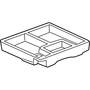 GM 23398430 Support, Load Floor Stowage Compartment Cover *Center