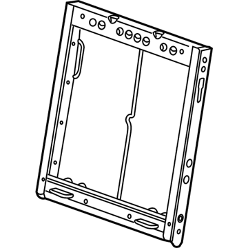 GM 22888427 Frame Assembly, Rear Seat Back