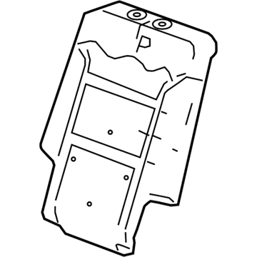 GM 84250278 Pad Assembly, 3Rd Row Seat Back