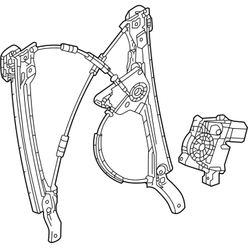 GM 87815928 REGULATOR ASM-FRT S/D WDO