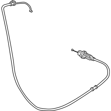 2000 Buick Park Avenue Throttle Cable - 25731927