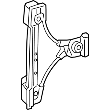 2017 Chevrolet Spark Window Regulator - 42389911