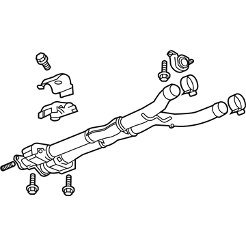 2017 Chevrolet Corvette Exhaust Pipe - 84604831